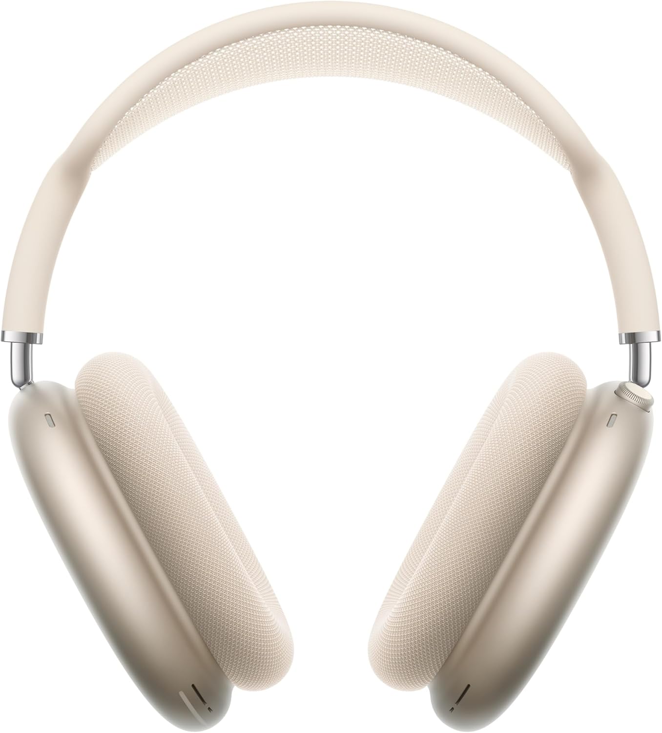 Apple AirPods Max 2 Wireless Over-Ear Headphones, Active Noise Cancellation, Adaptive Audio, Personalized Spatial Audio, Bluetooth Headphones starlight