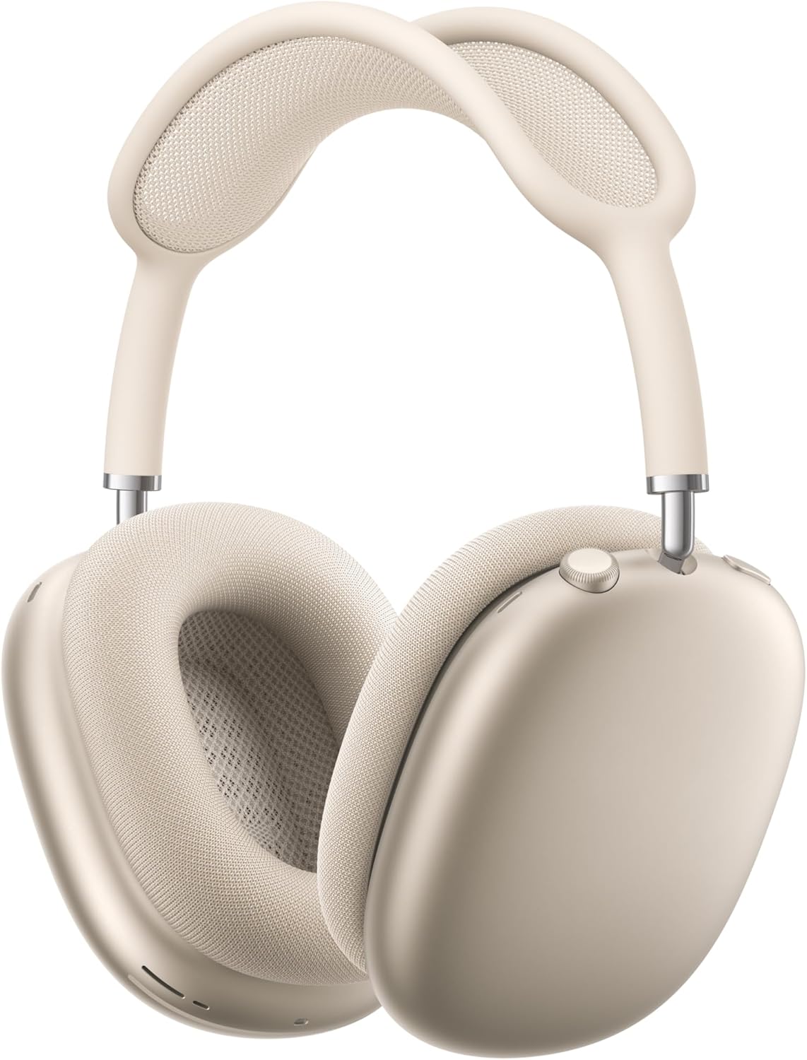 Apple AirPods Max 2 Wireless Over-Ear Headphones, Active Noise Cancellation, Adaptive Audio, Personalized Spatial Audio, Bluetooth Headphones starlight