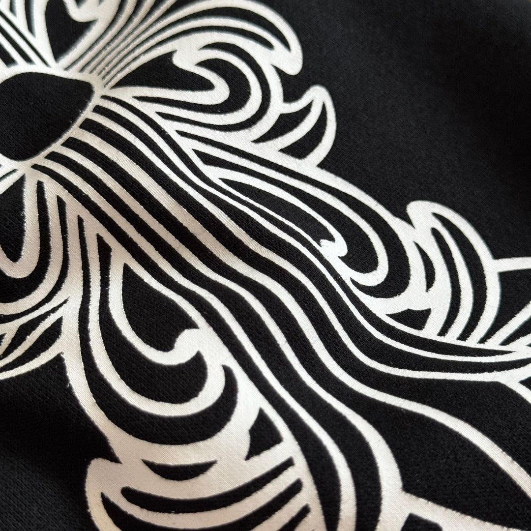 Black chrome hearts sweatpants