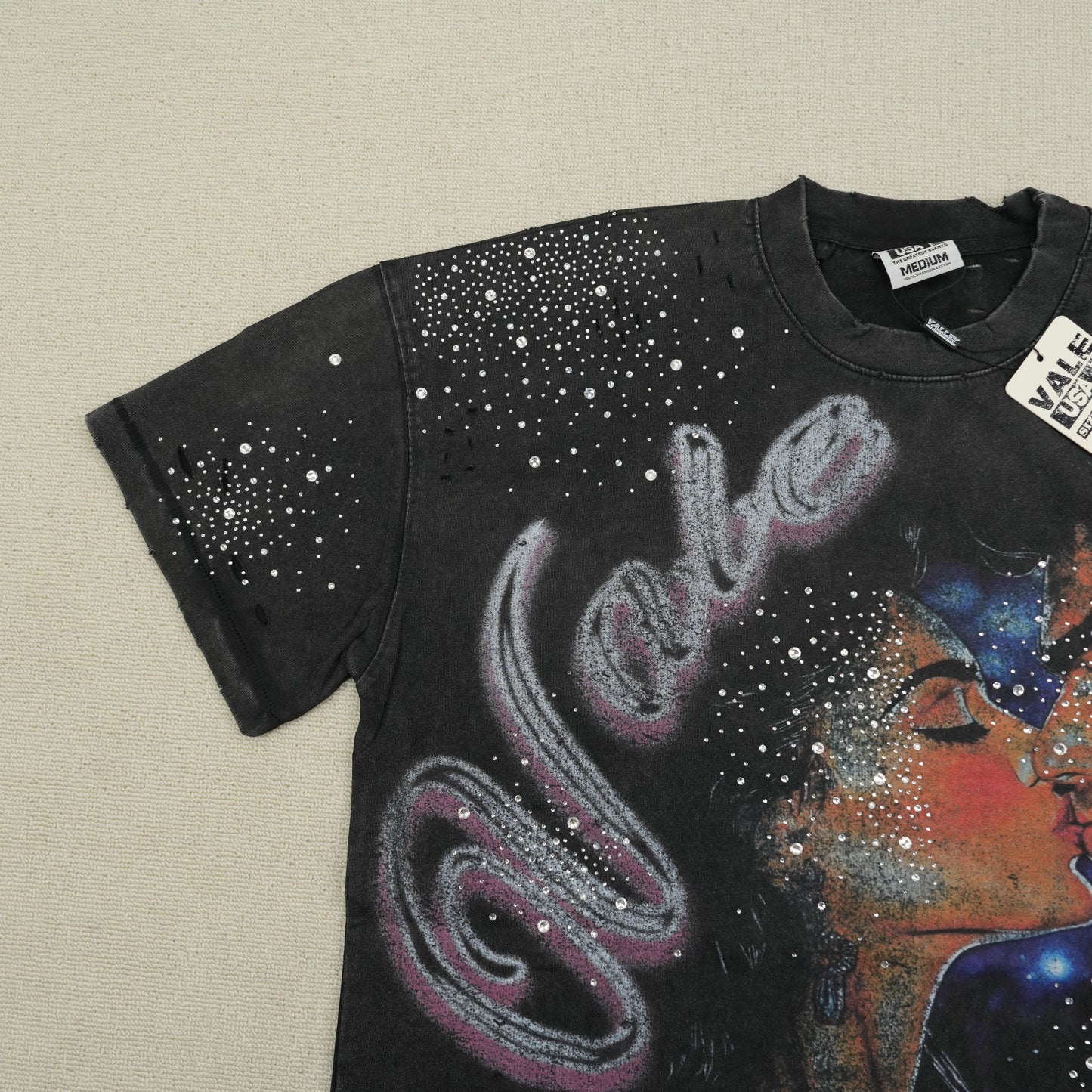Vale Forever Fated Yours Bling Tee 'Black'