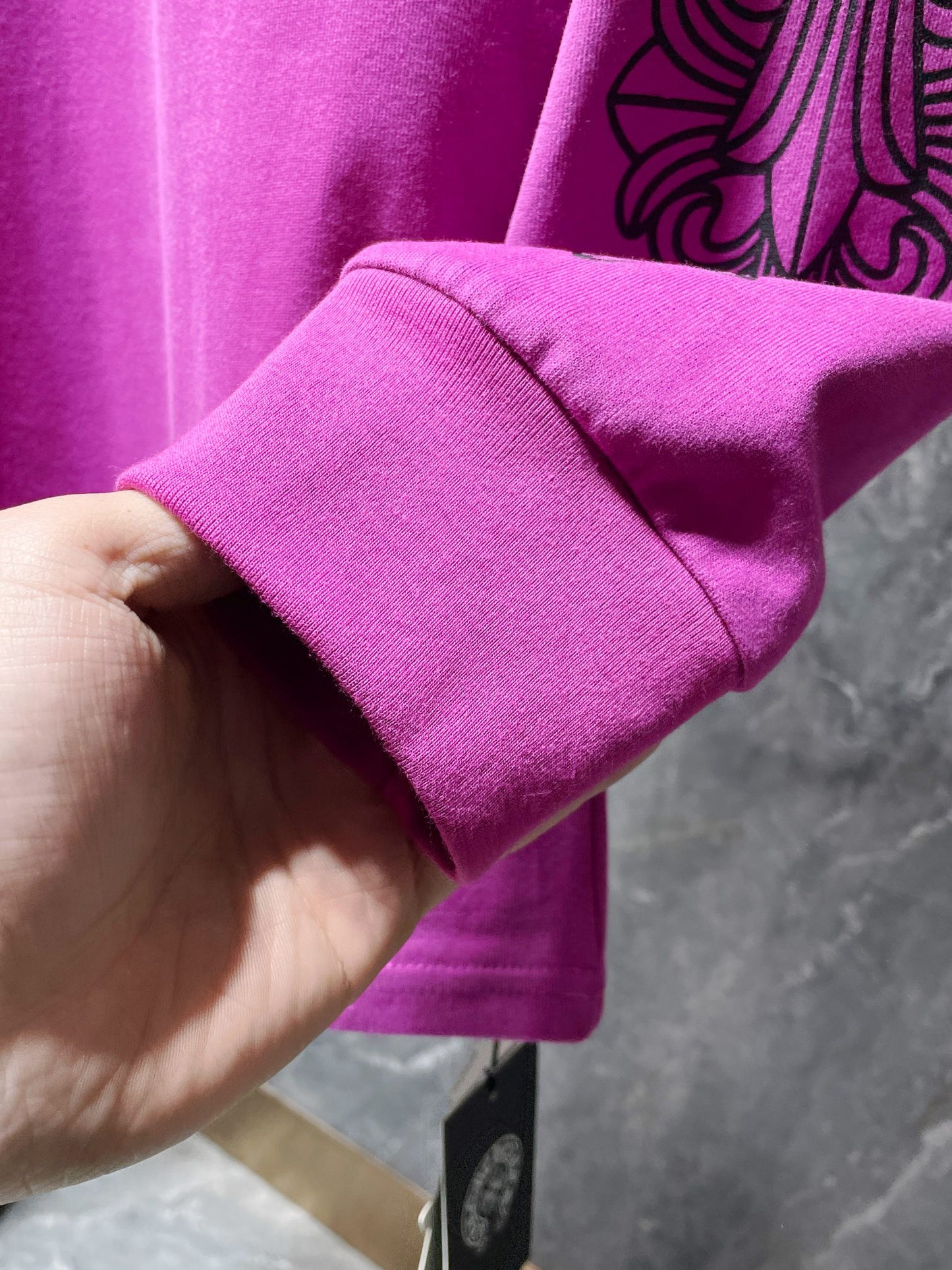 Pink chrome hearts longsleave