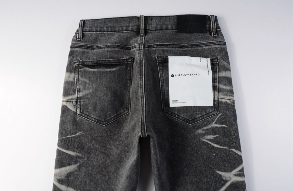 Dark gray purple brand  jeans