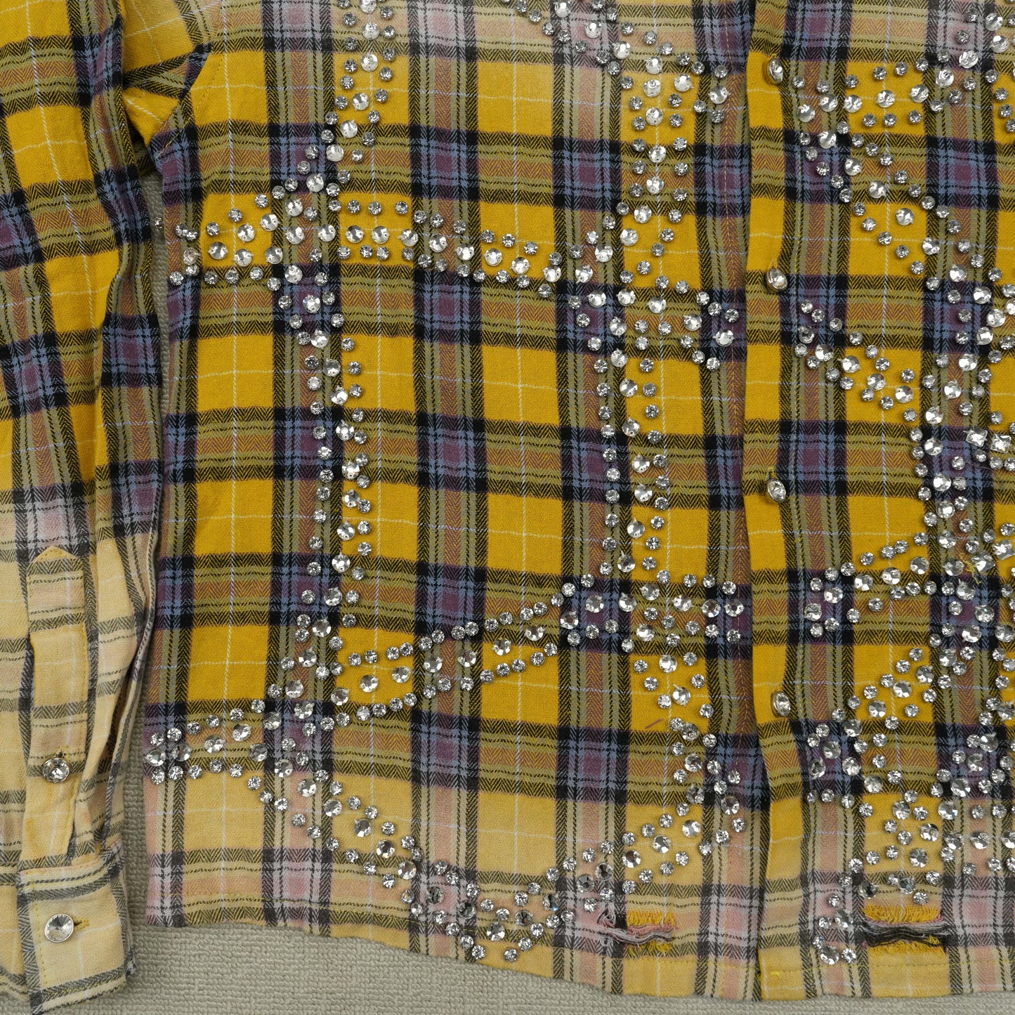 Vale Forever Lemonhead Flannel 'Yellow/Blue'