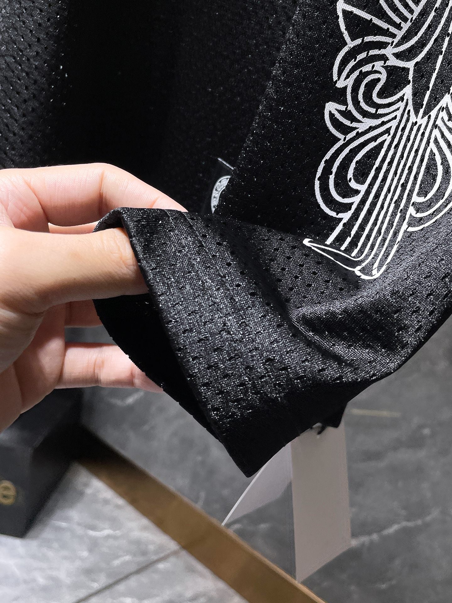 Green chrome hearts longsleave jersey black
