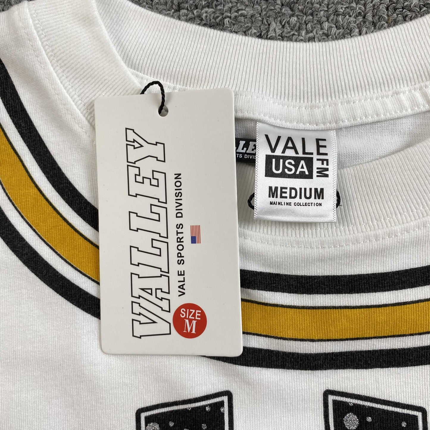 Assorted vale sports  classic bling jersey tees