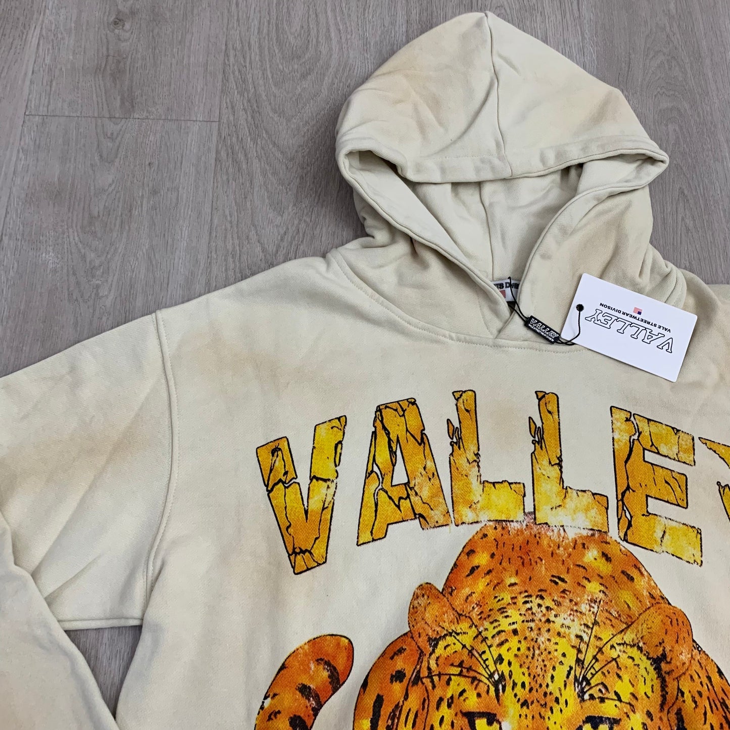 Cream Vale Forever Cheetah Pullover Hoodie