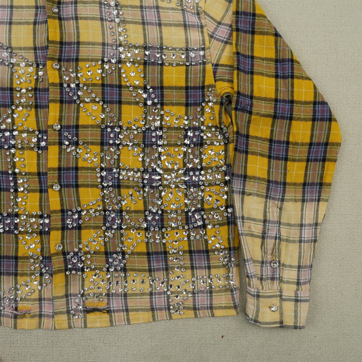 Vale Forever Lemonhead Flannel 'Yellow/Blue'