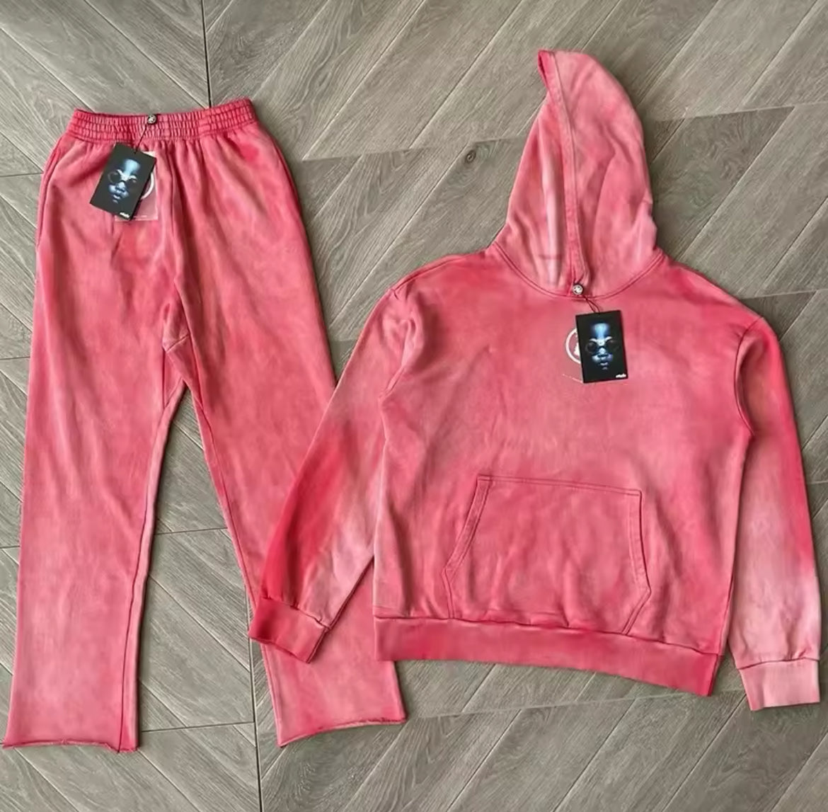 Hellstar red acid washed set