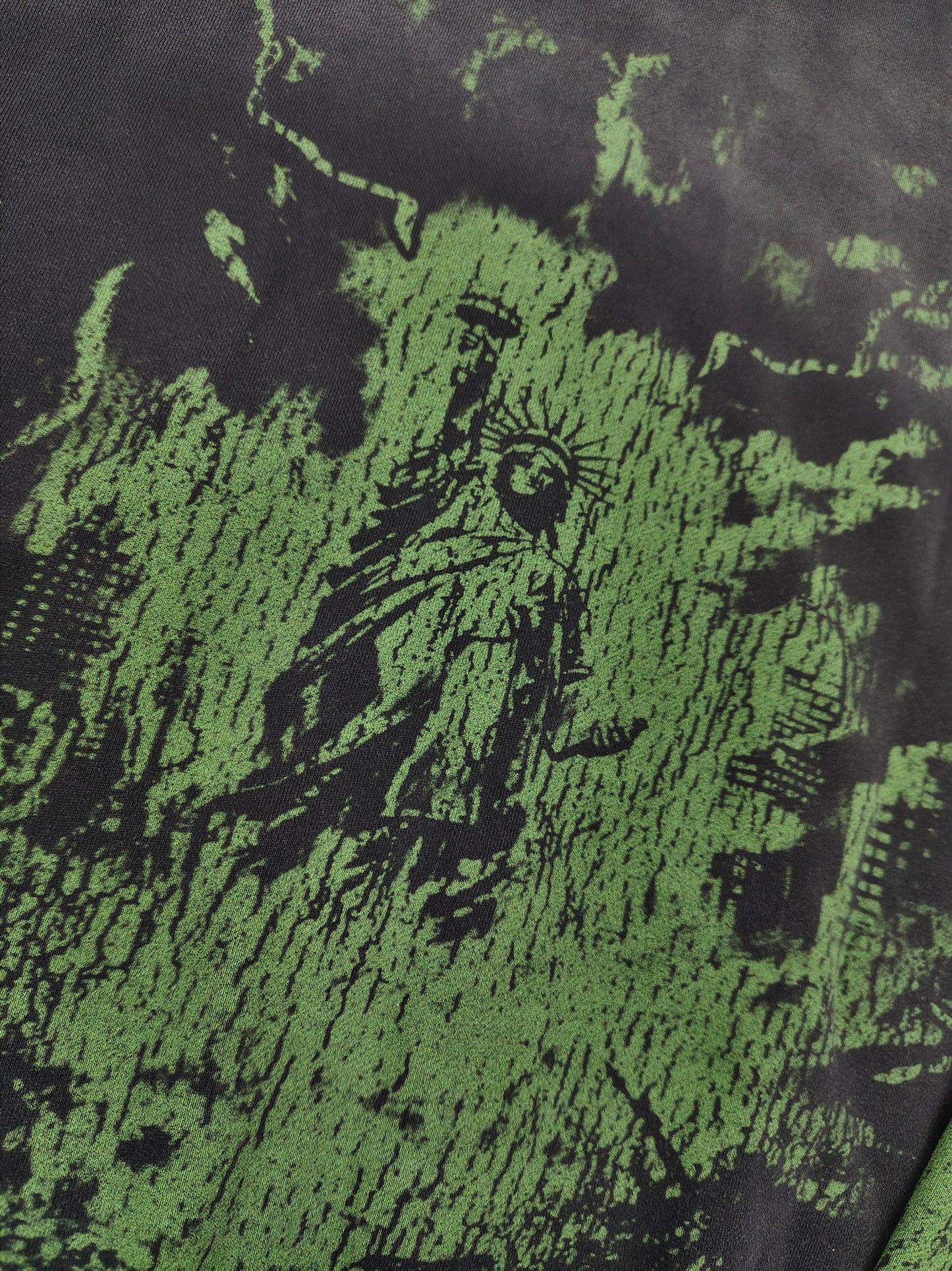 Vale Forever Nightmare Zip Up Hoodie 'Black/Green'