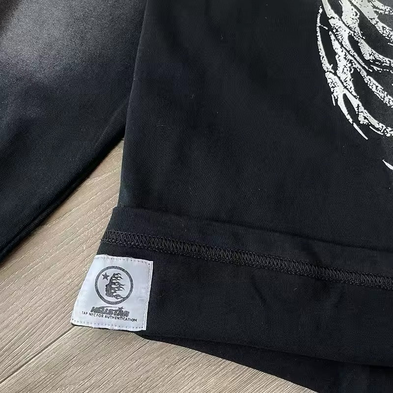 Hellstar skeleton long sleeve tee