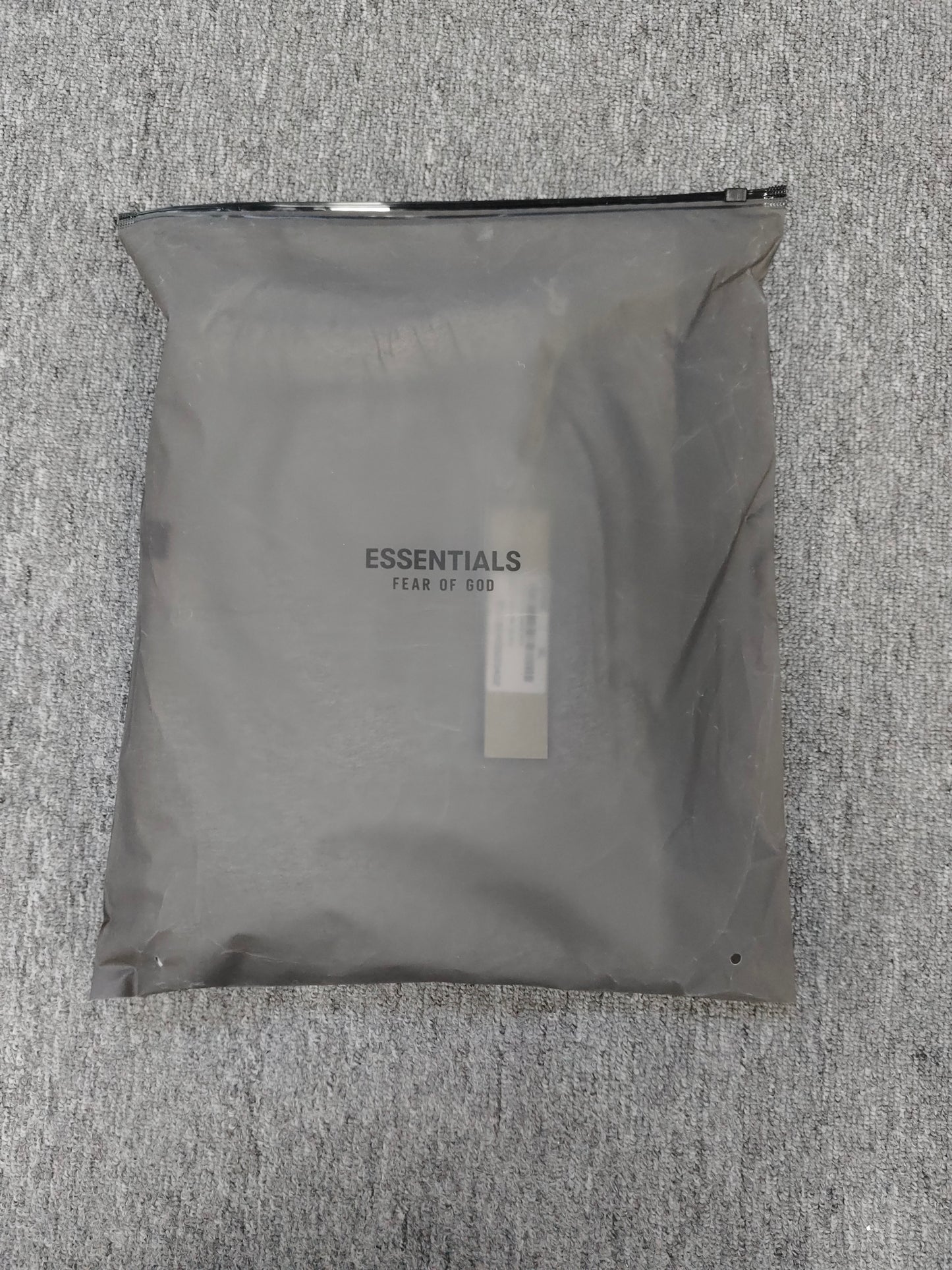 Fear of God Essentials sweatpants cuffed ‘dark oatmeal  '