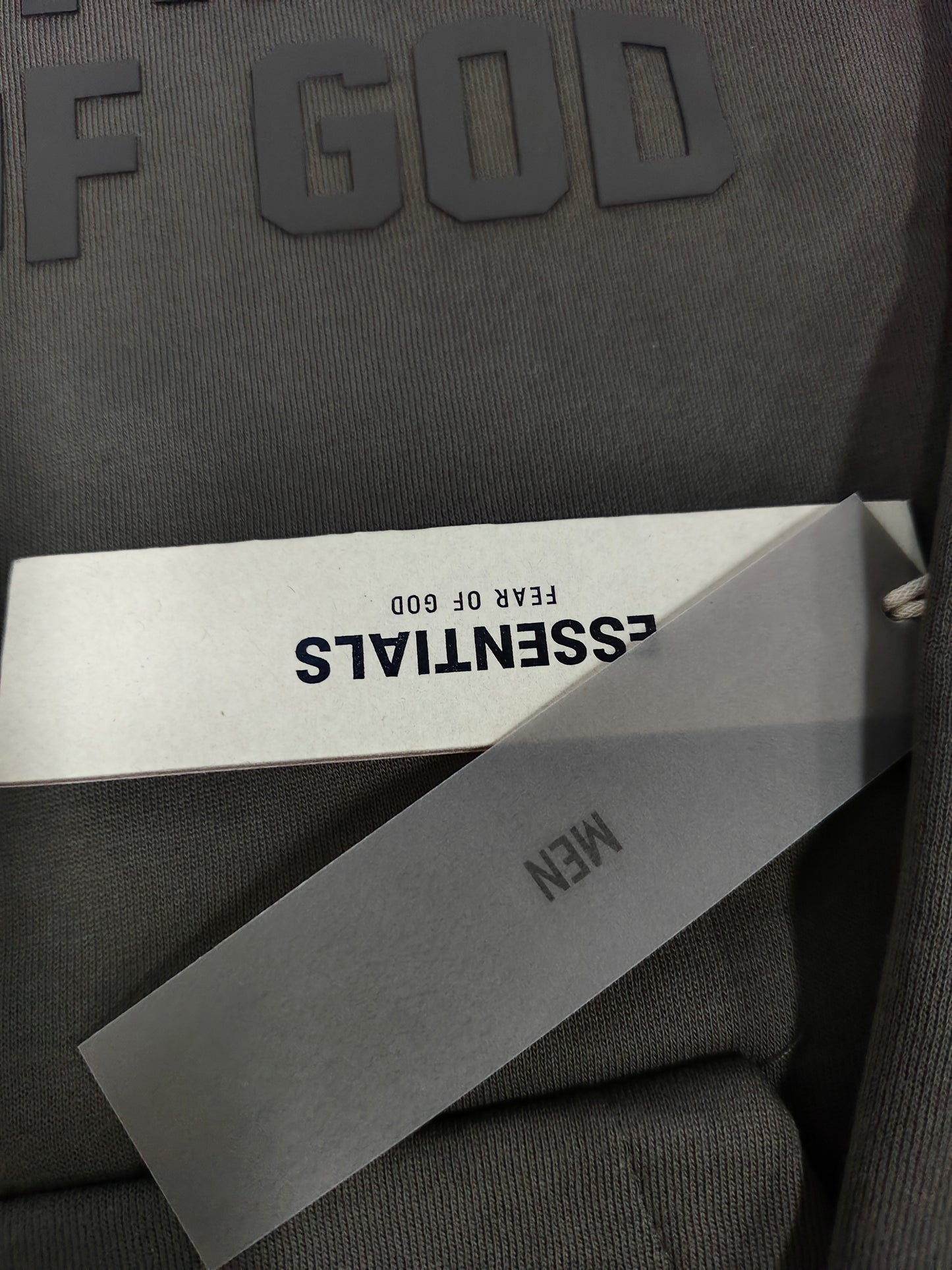 Fear of God Essentials Hoodie ‘OFF BLACKl'
