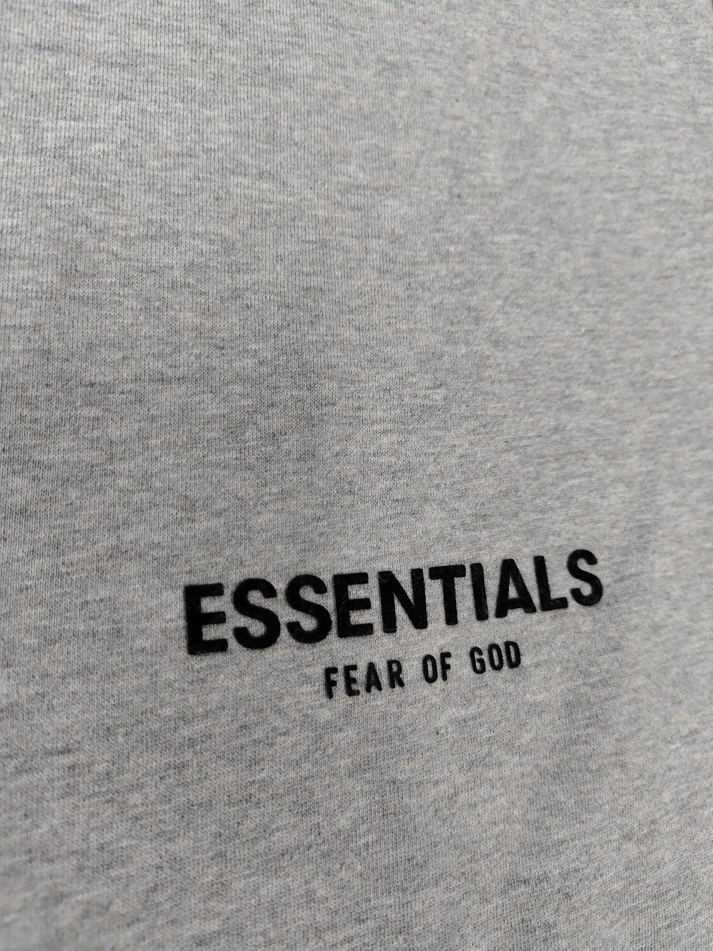 Fear of God Essentials sweatpants cuffed ‘dark oatmeal  '
