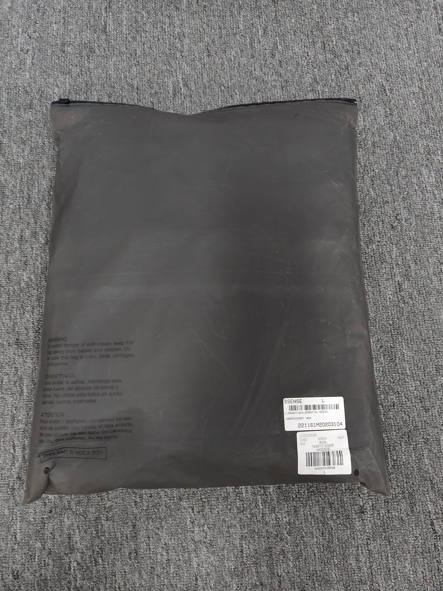 Fear of God Essentials Essentials 1977 Hoodie 'Iron