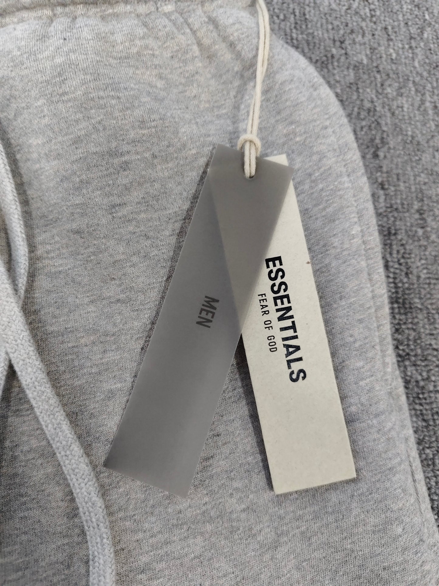 Fear of God Essentials sweatpants cuffed ‘dark oatmeal  '