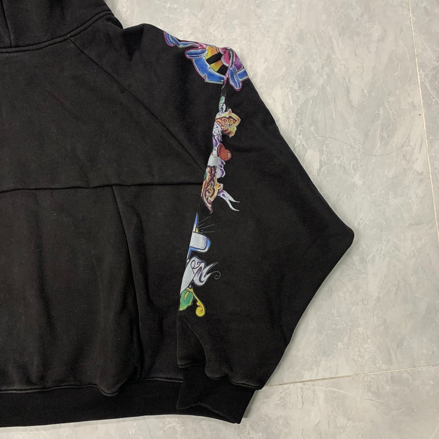 Righteous Risen King Zip Up Hoodie black