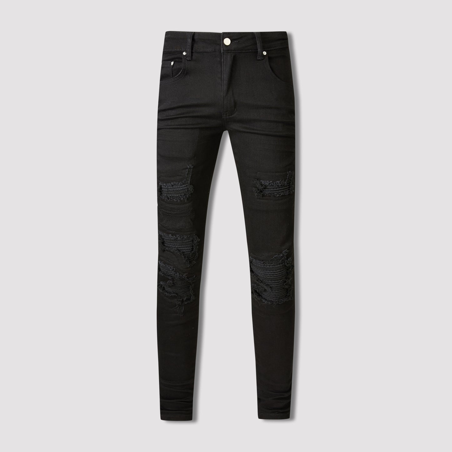 Amiri jeans black distressed