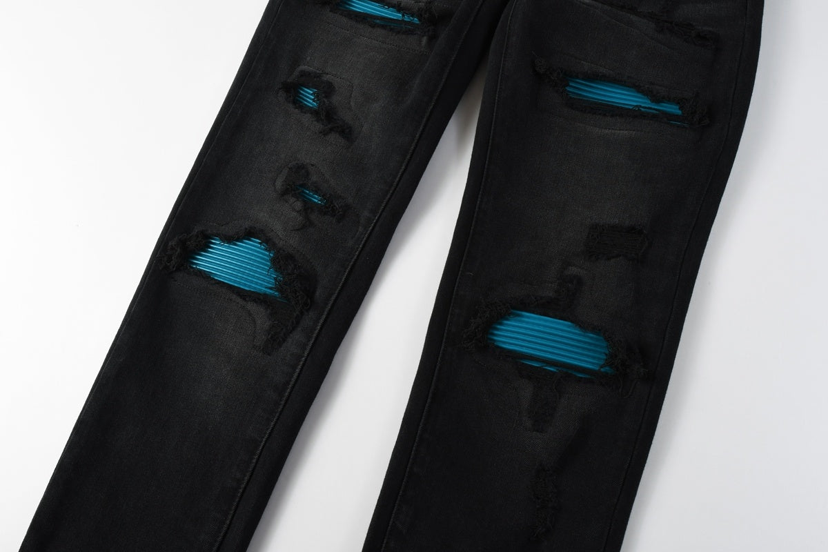 Amiri jeans black& blue