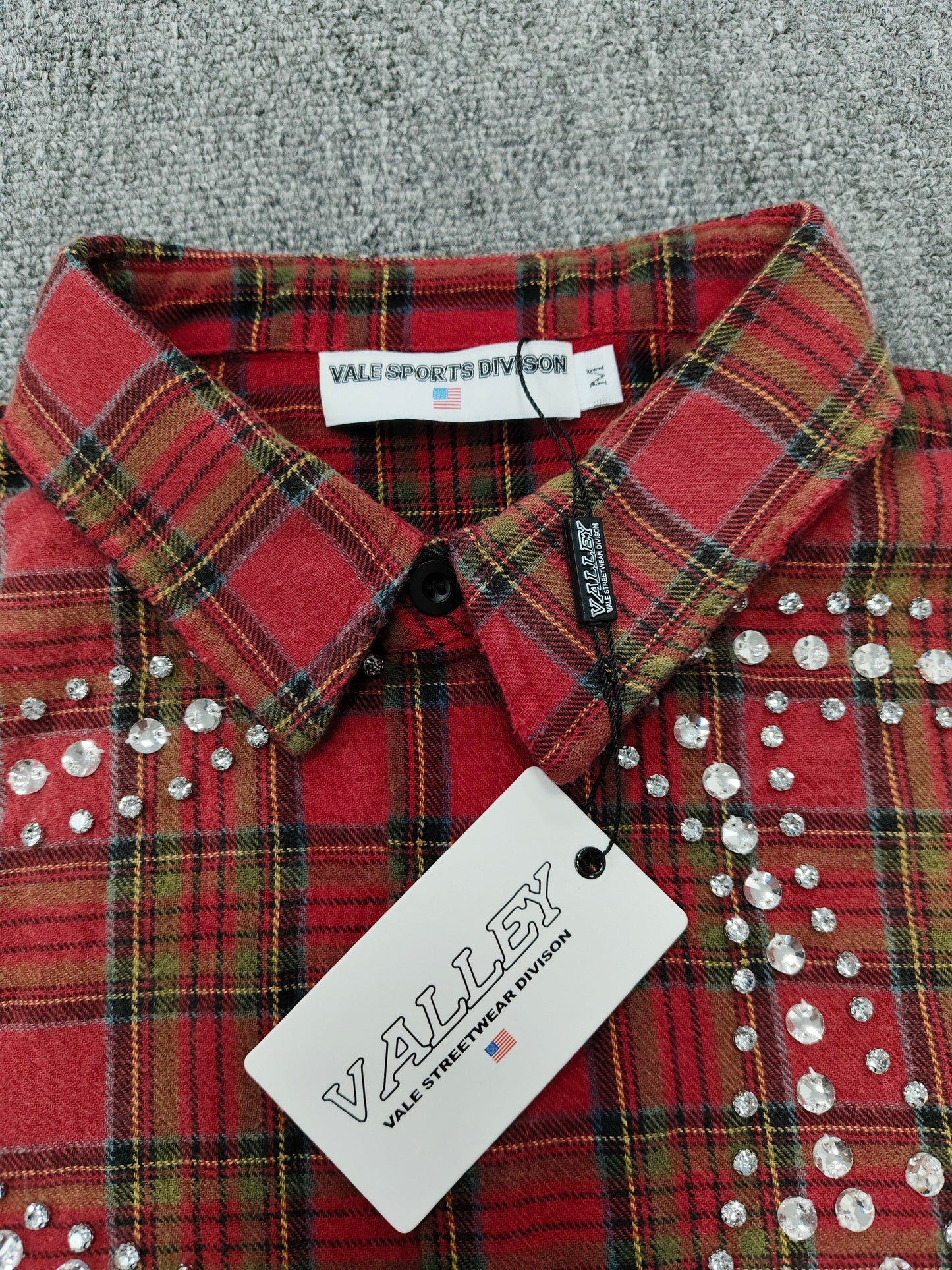Vale Forever Haze Flannel 'Red'