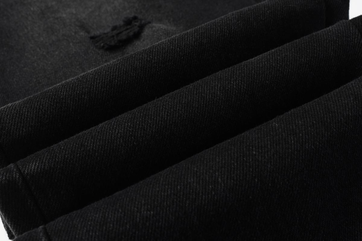 Amiri jeans black with yellow star  patch
