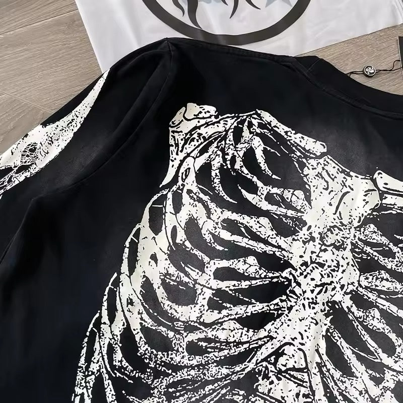 Hellstar skeleton long sleeve tee