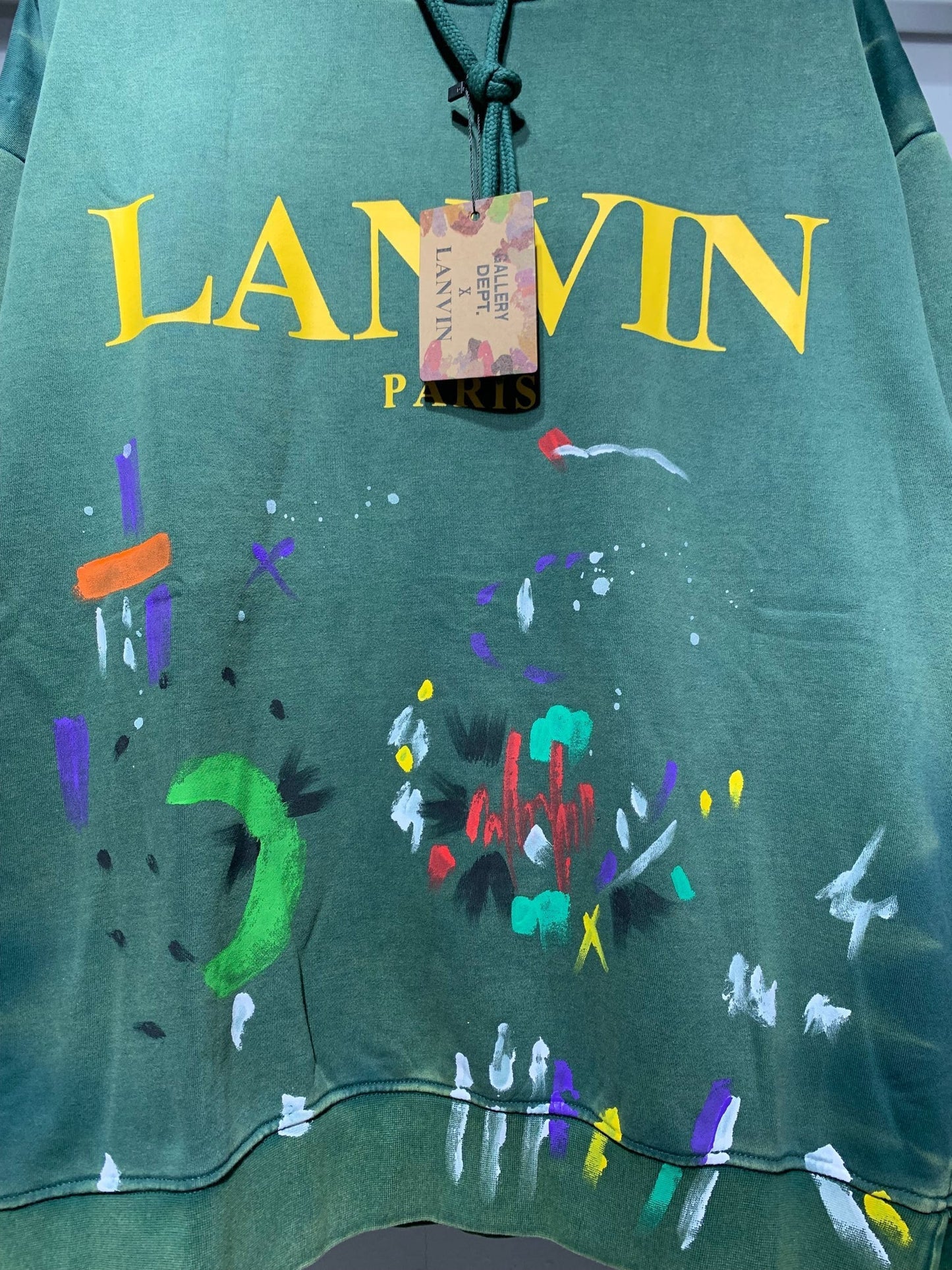Gallery Dept. x Lanvin Hoodie green
