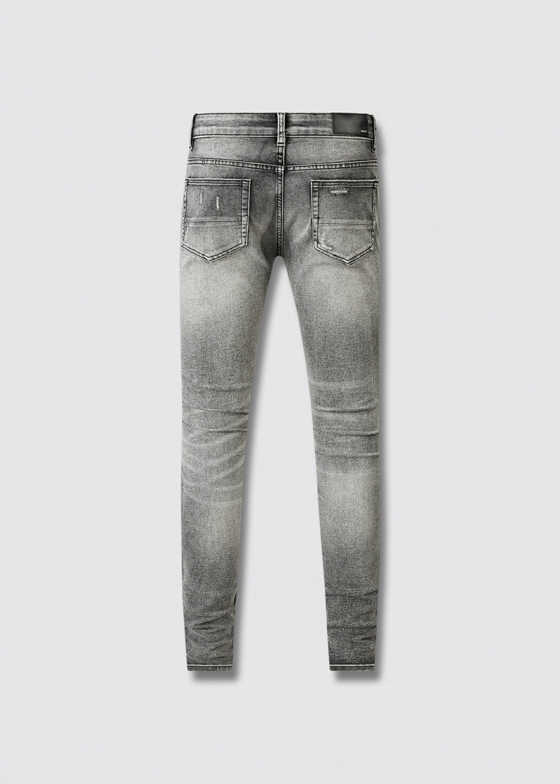 Amiri jeans dark gray distressed