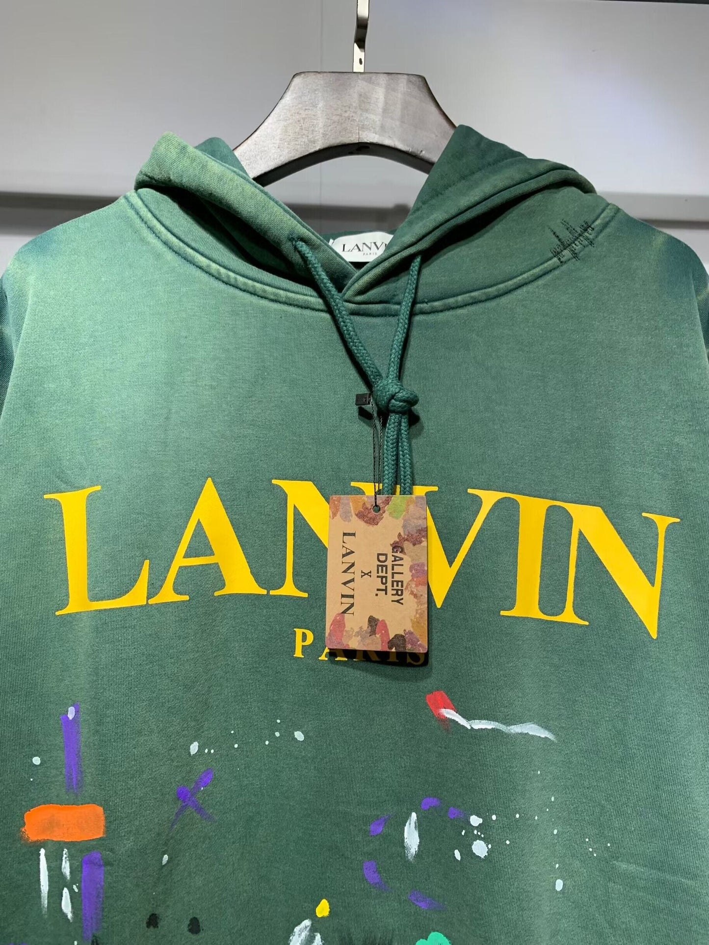Gallery Dept. x Lanvin Hoodie green