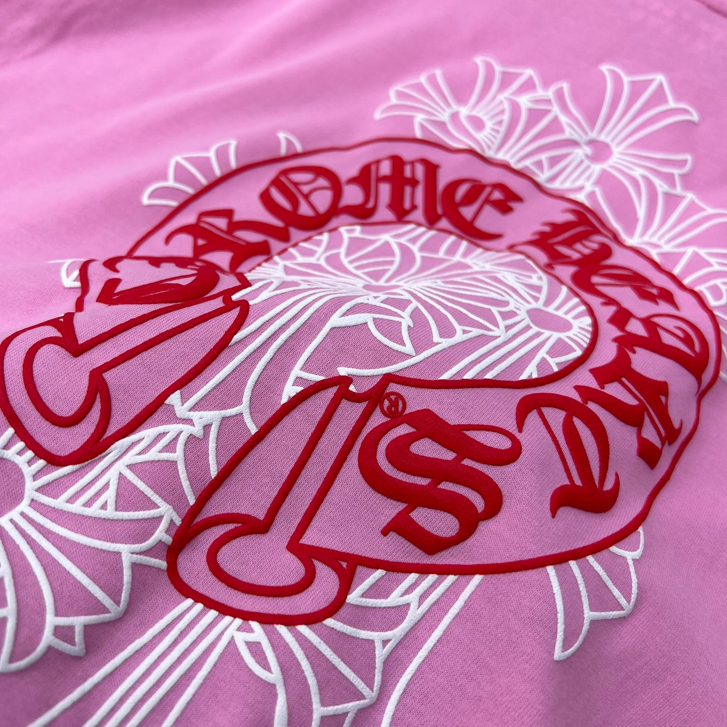 Pink chrome hearts longsleave