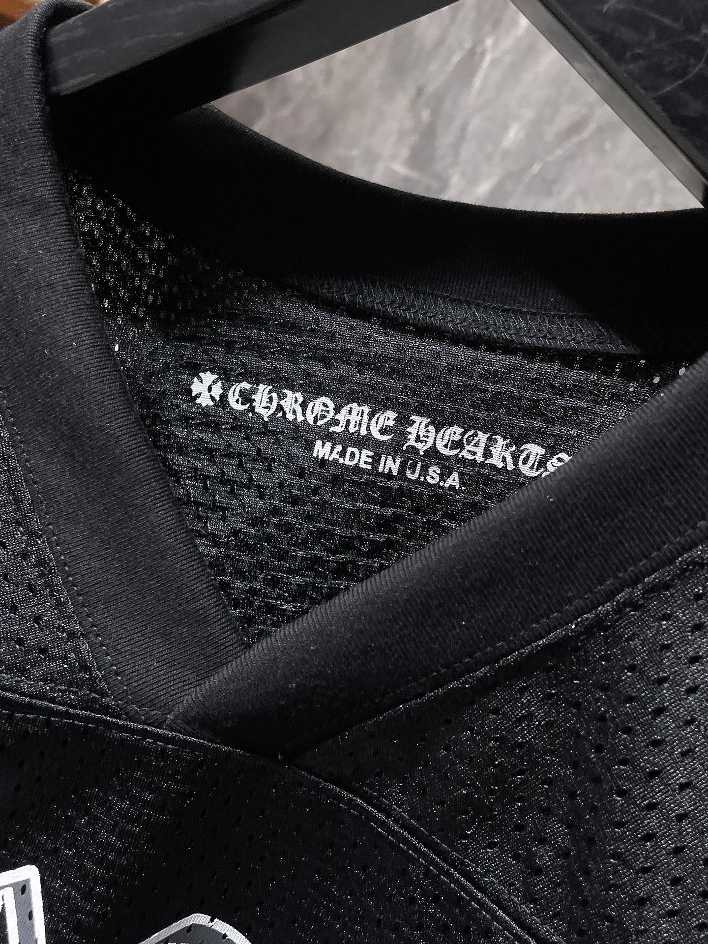 Green chrome hearts longsleave jersey black