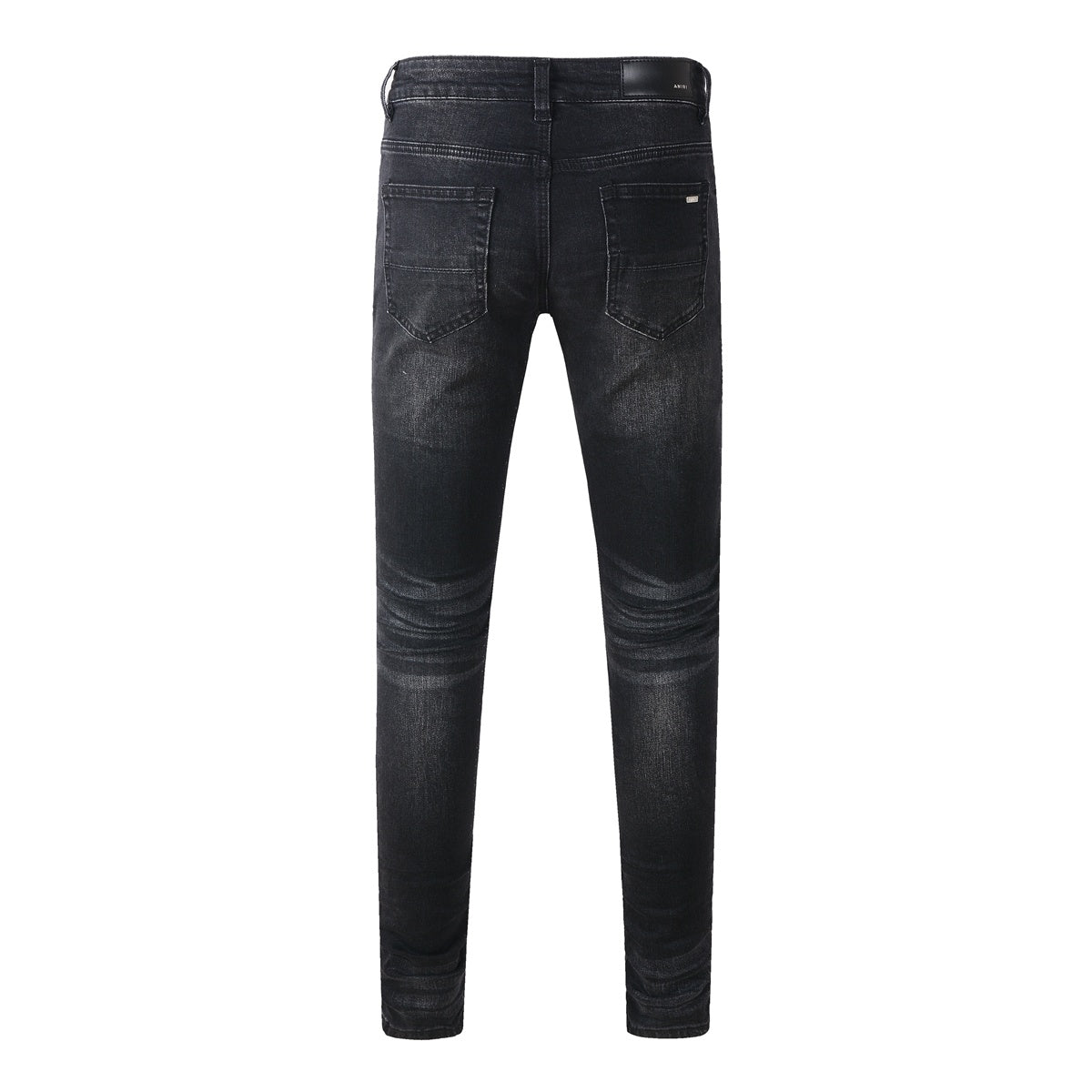 Amiri jeans black with red