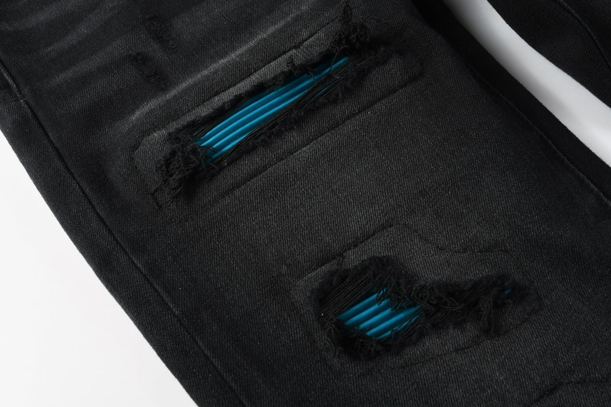 Amiri jeans black& blue
