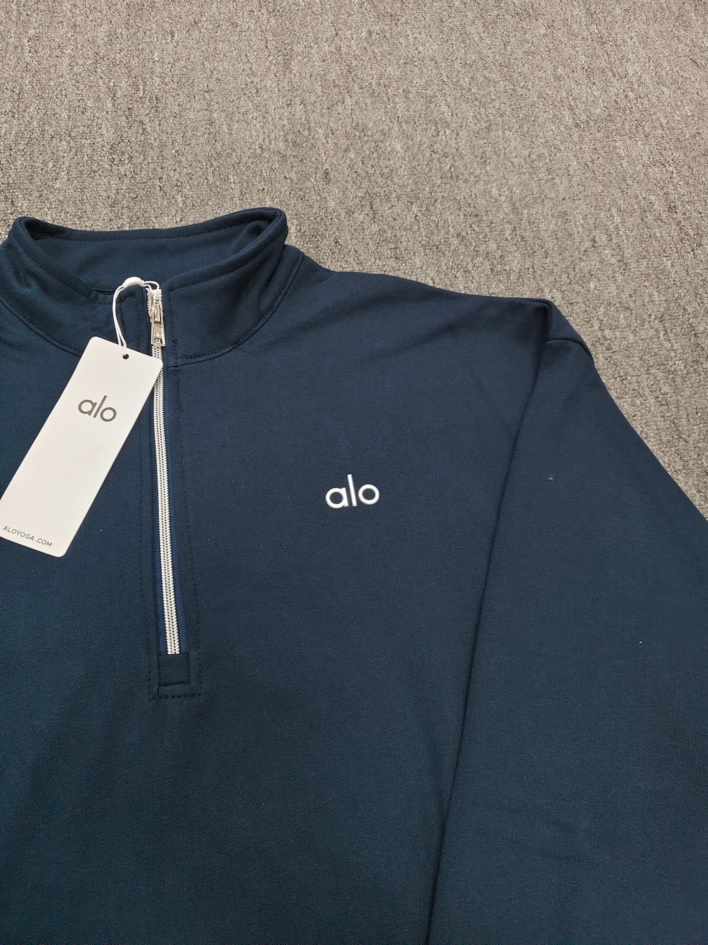 Alo quarter zip Navy blue