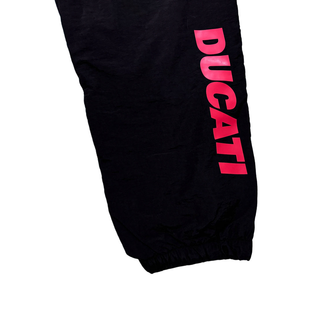 Supreme Ducati track pants black gray and red