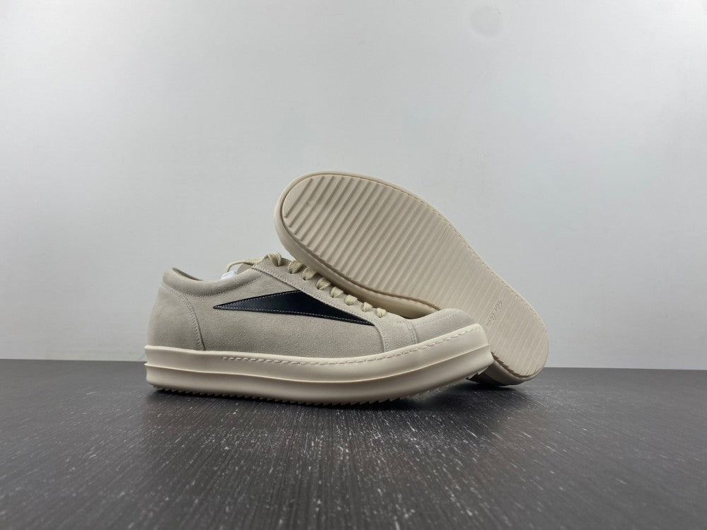 Rick Owens Luxor Vintage Low 'Milk Black'