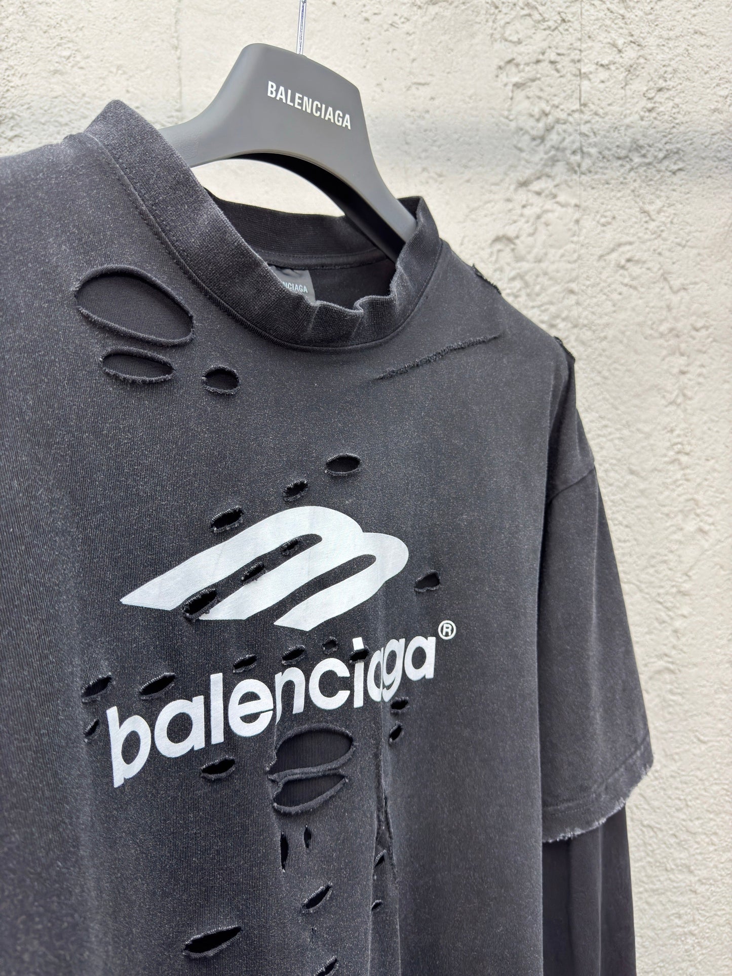 Balenciaga Layered 3B Shirt Black