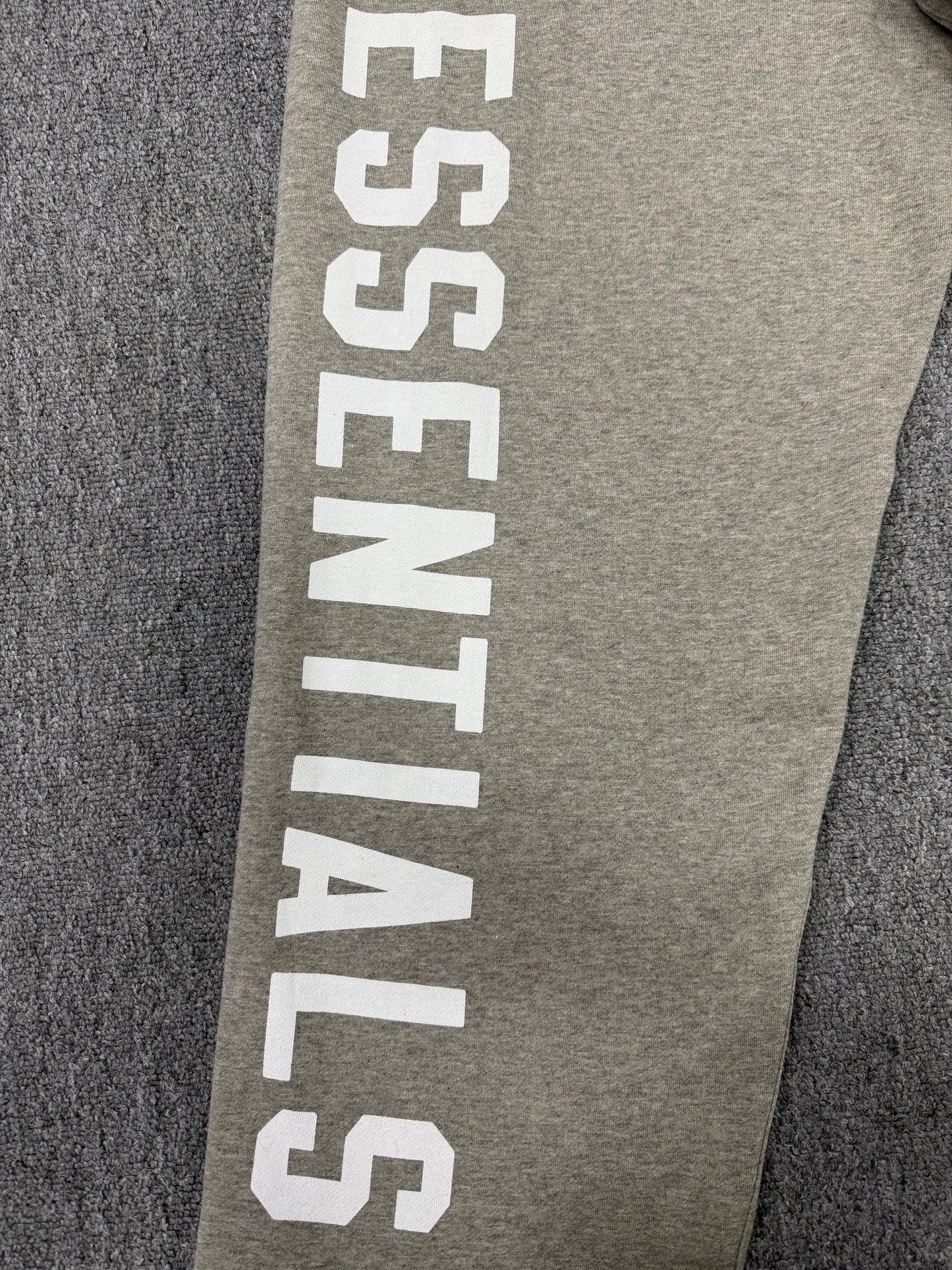 Fear of God Essentials Sweatpants 'Dark Oatmeal' flared
