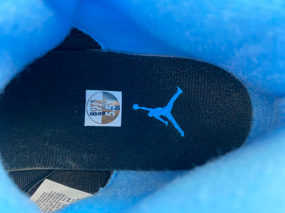 Jordan 5 black university blue