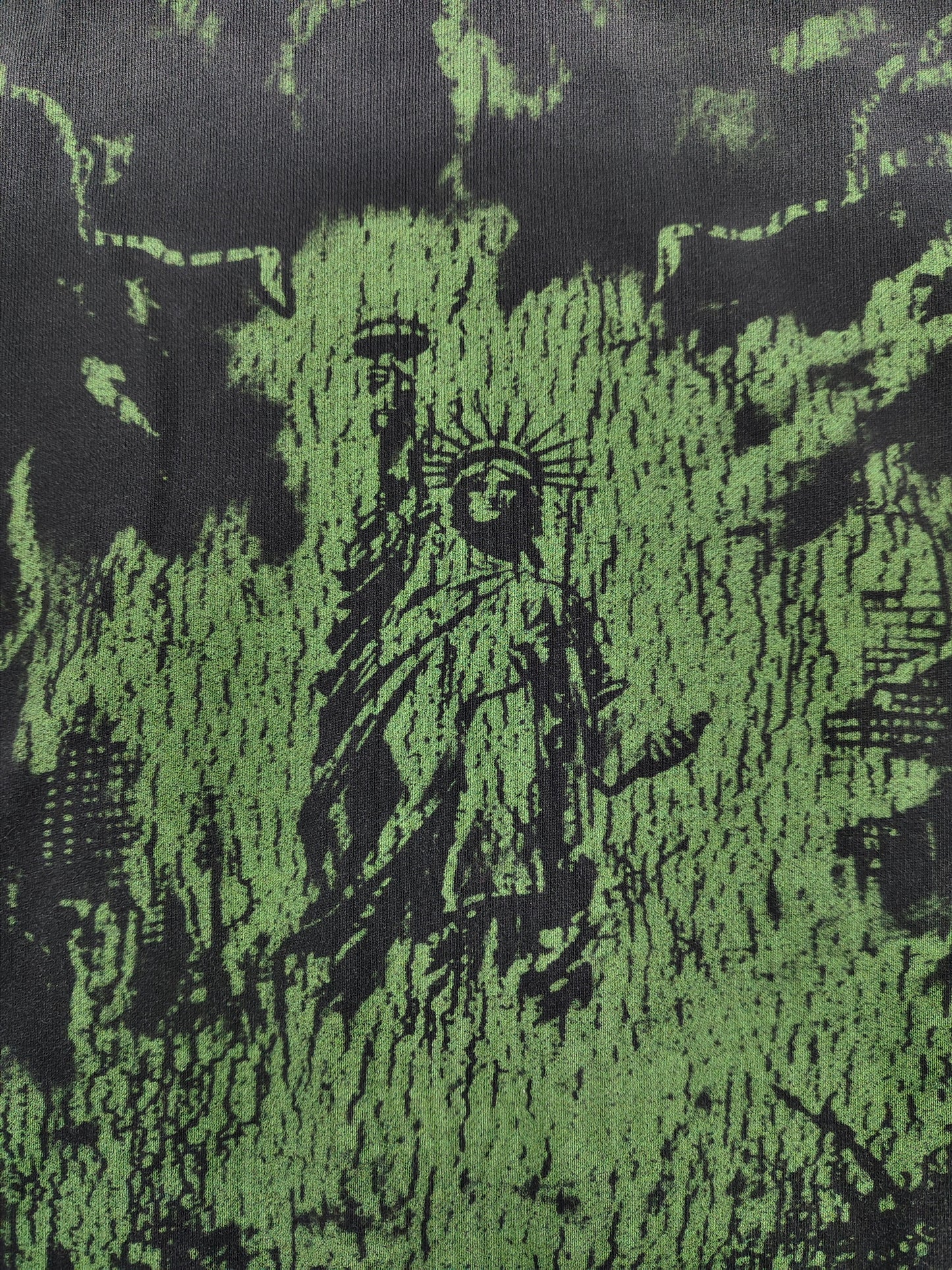 Vale Forever Nightmare Zip Up Hoodie 'Black/Green'