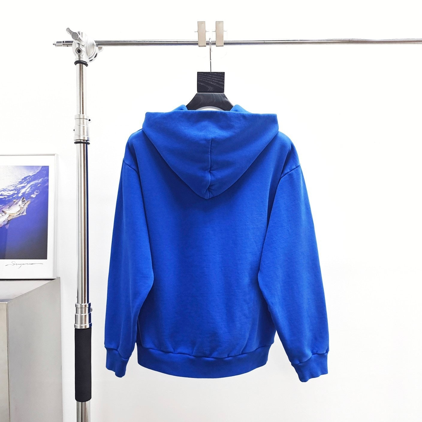 Dark blue sp5der hoodie