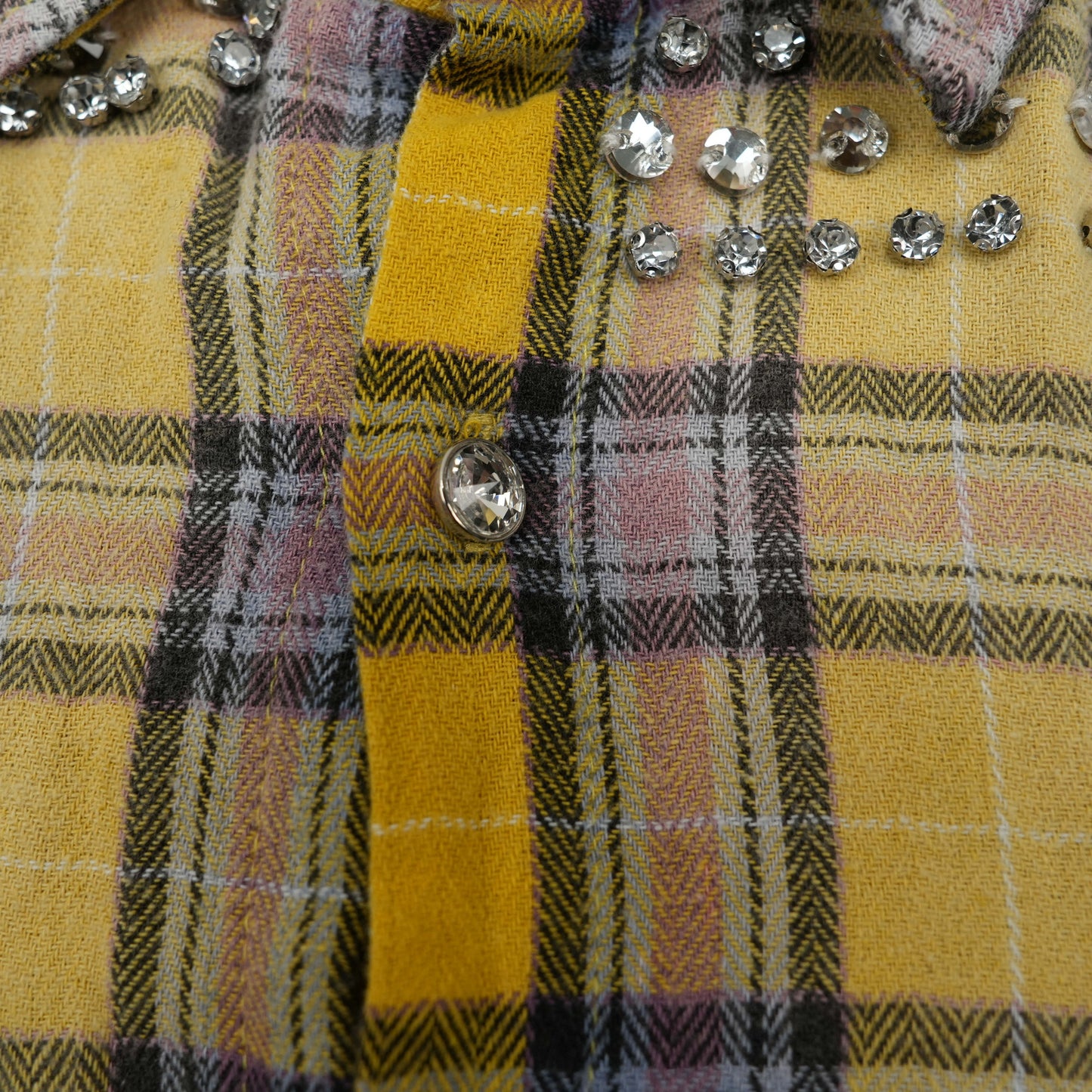 Vale Forever Lemonhead Flannel 'Yellow/Blue'