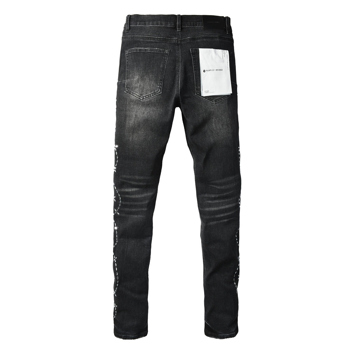 Purple brand Light Jean with stones