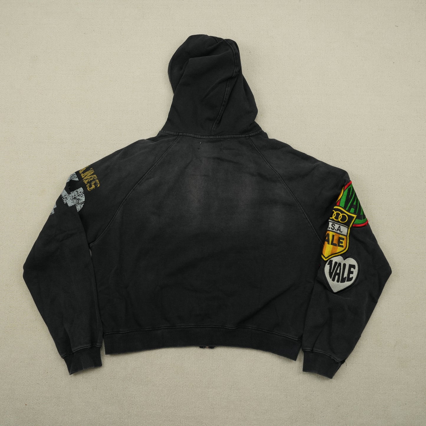 Vale Forever Army Zip Up ‘Black'