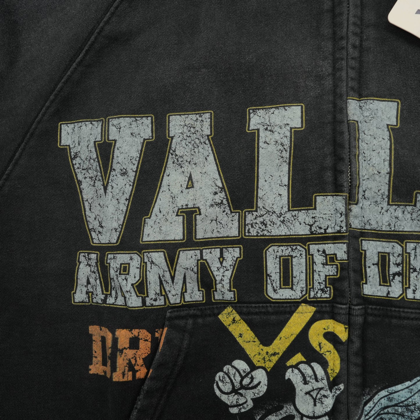 Vale Forever Army Zip Up ‘Black'