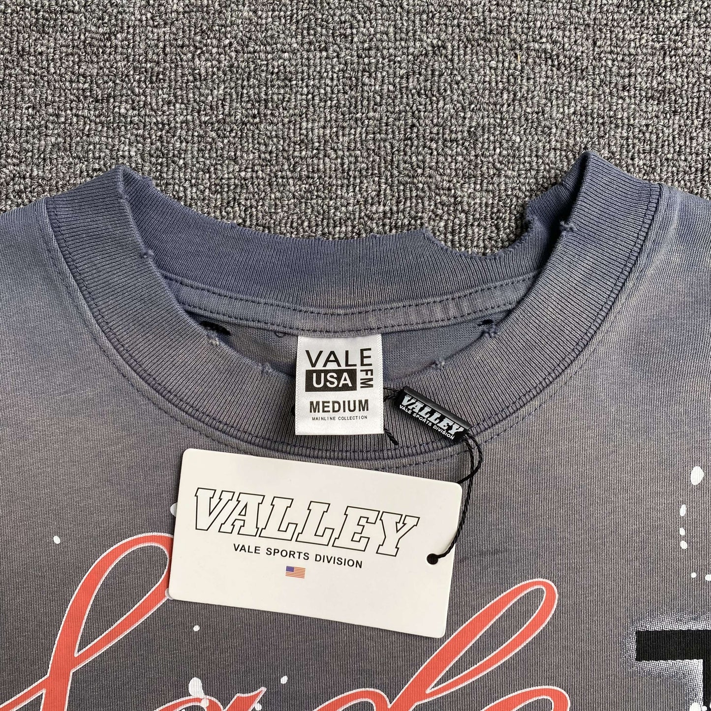 VALE FOREVER HK TOUR TEE GREY