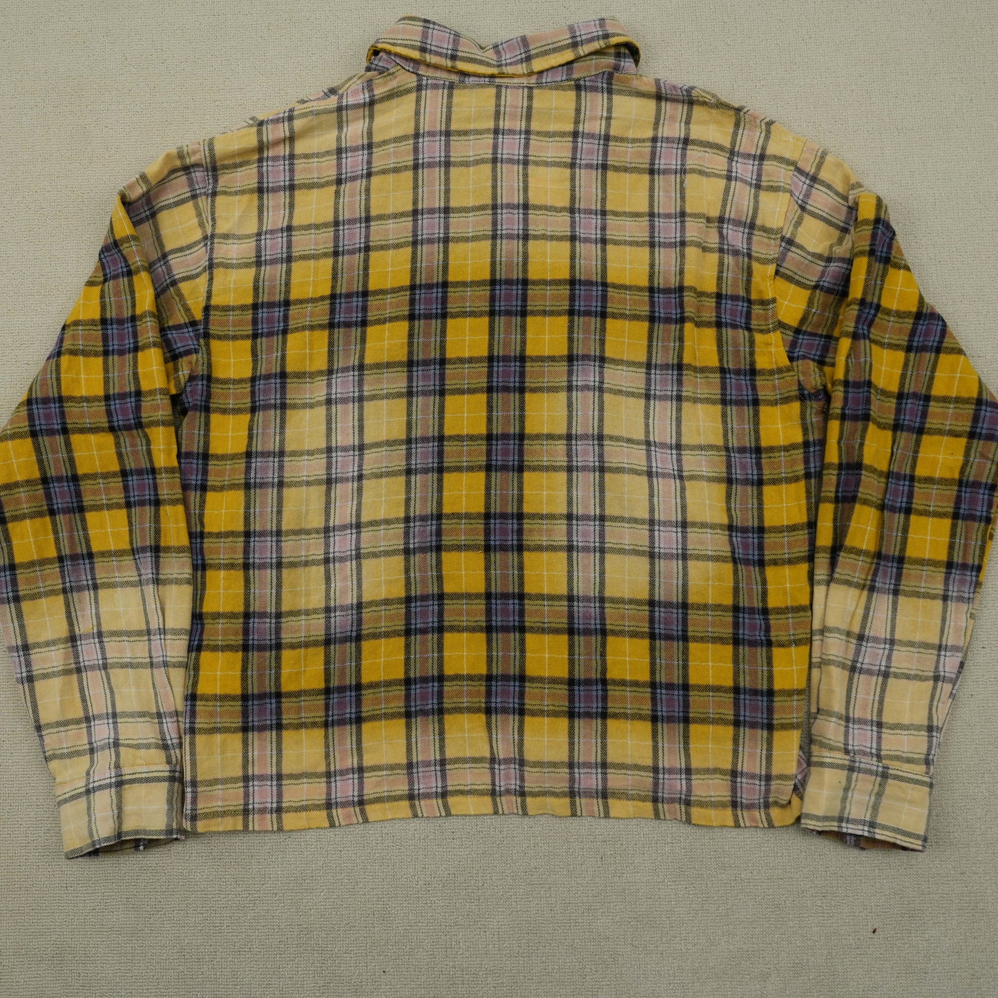 Vale Forever Lemonhead Flannel 'Yellow/Blue'