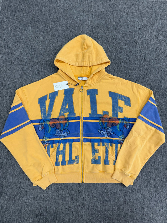 Vale Forever Bighorn Zip Up Hoodie 'Yellow'