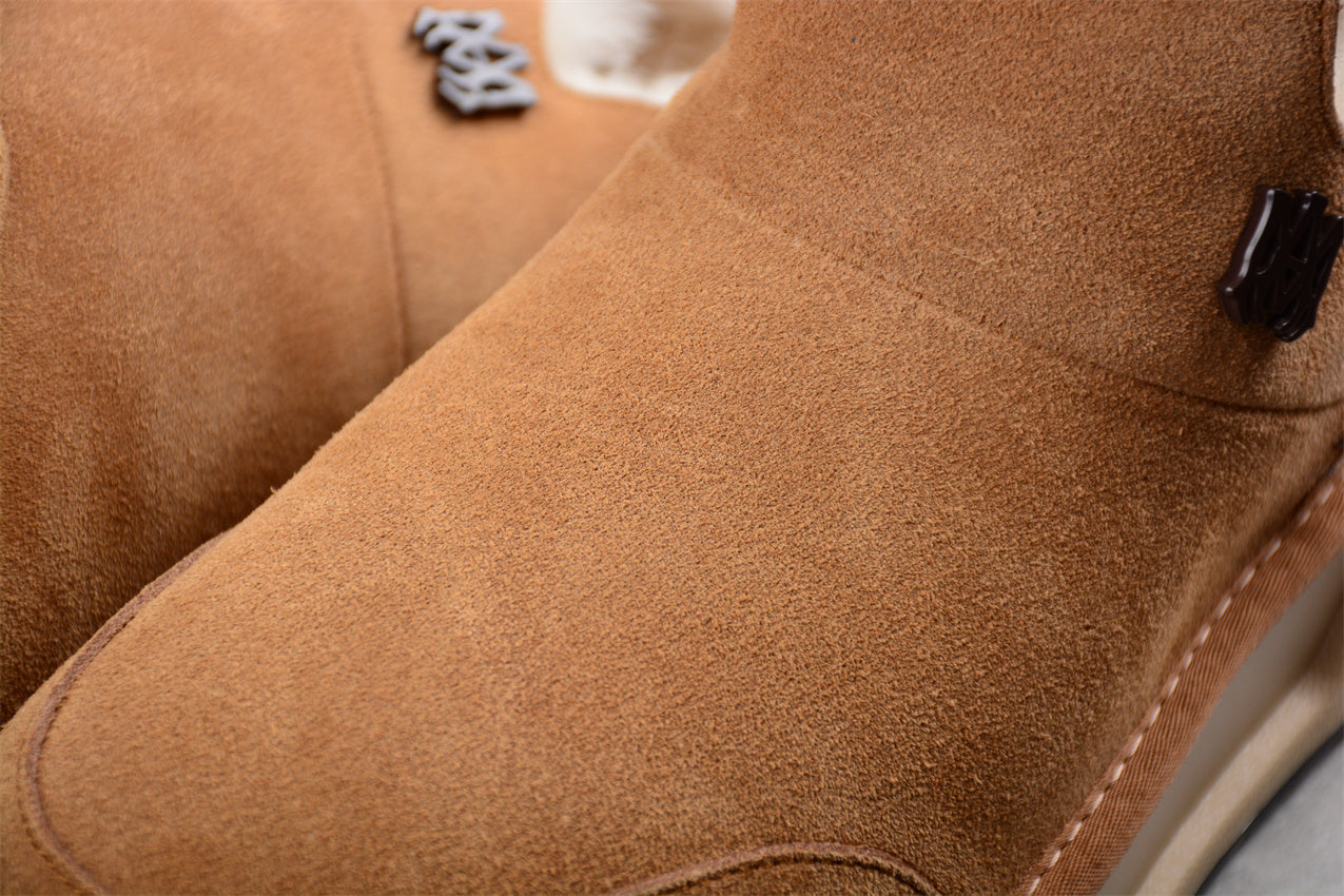 Amiri uggs Malibu suede boots brown