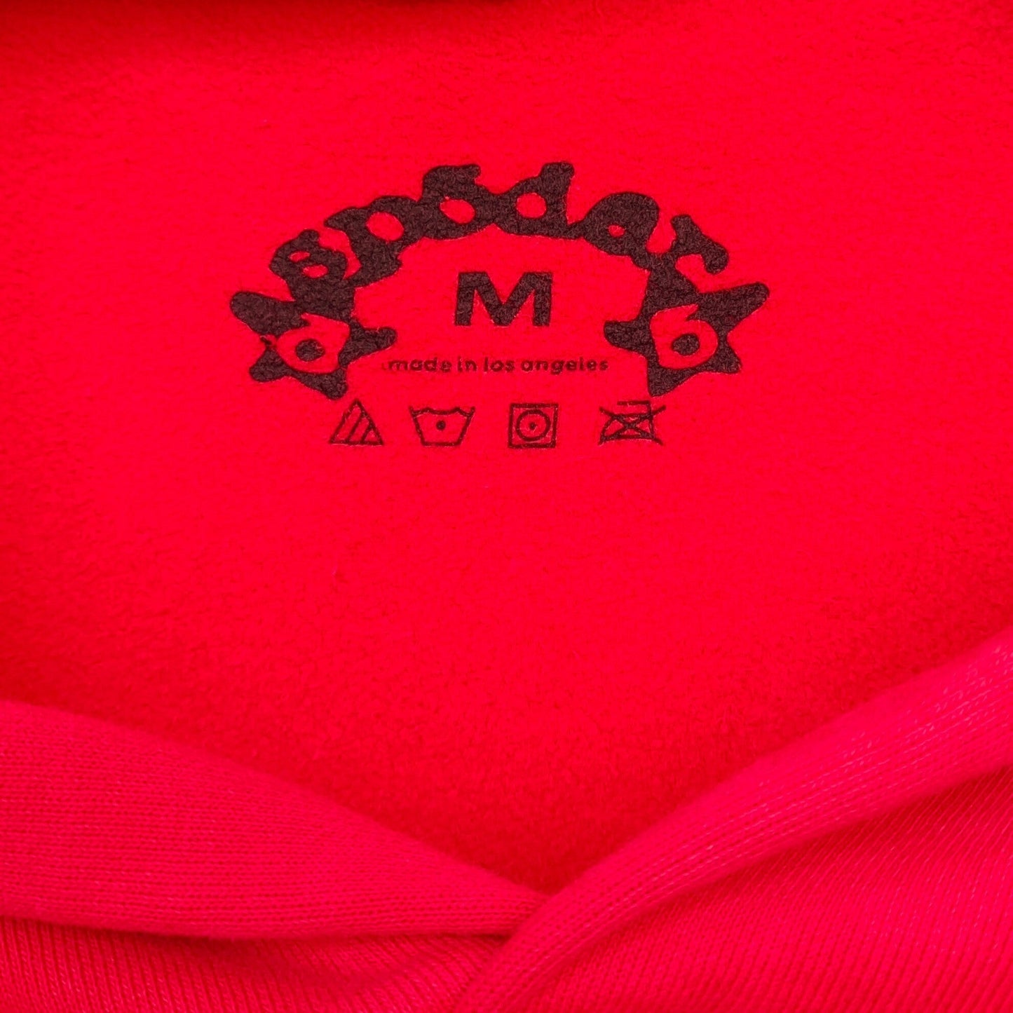 Red beluga sp5der hoodie