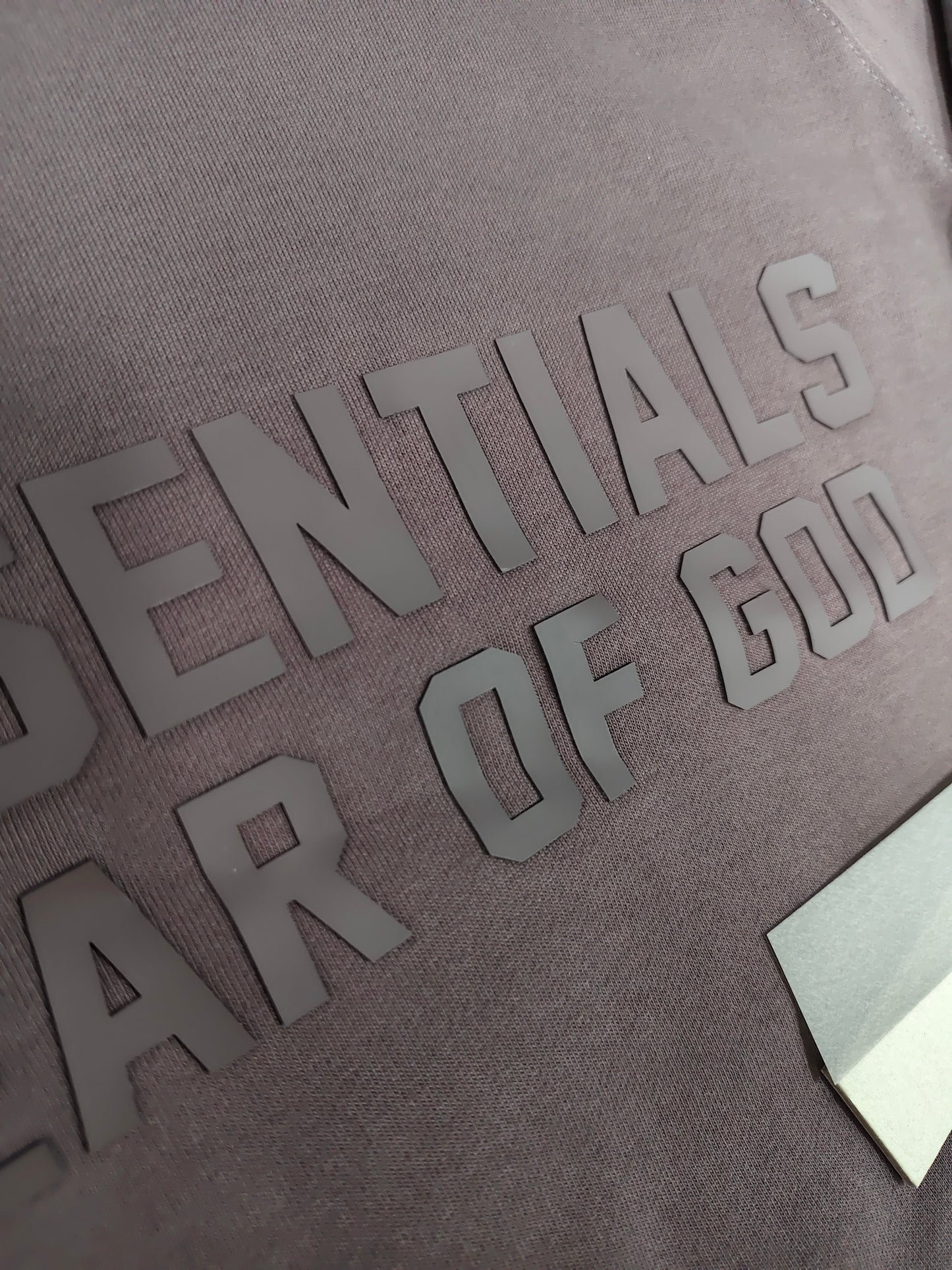 Fear of God Essentials Hoodie ‘Plum'